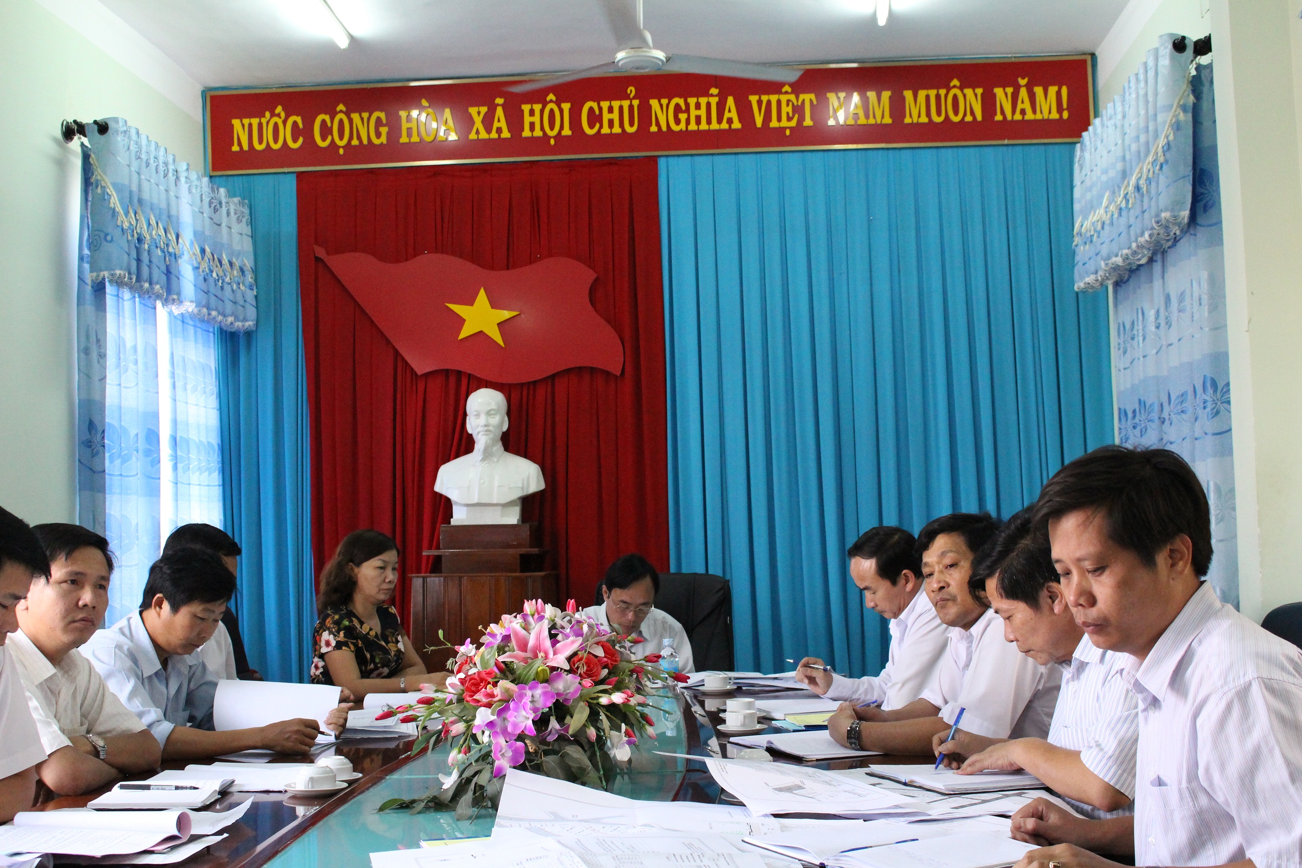 UBND huyện tham gia đóng góp ý kiến vào quy hoạch chi tiết điểm dân cư tại các xã, thị trấn